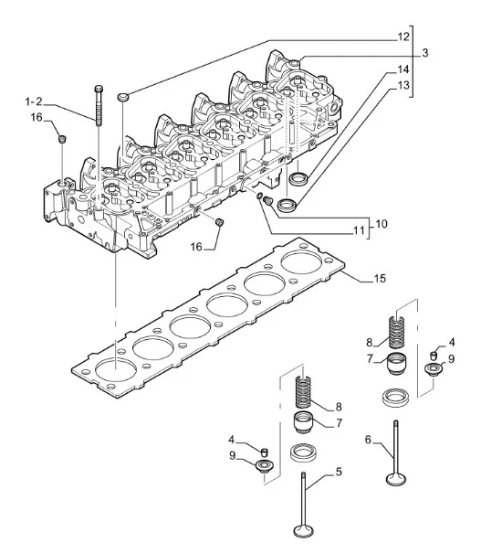 4895766 - Головка цилиндров