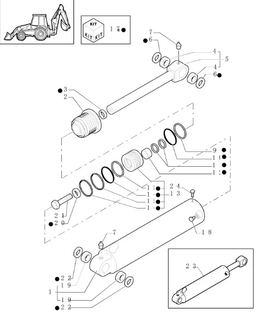 87414509 - Наконечник гидроцили